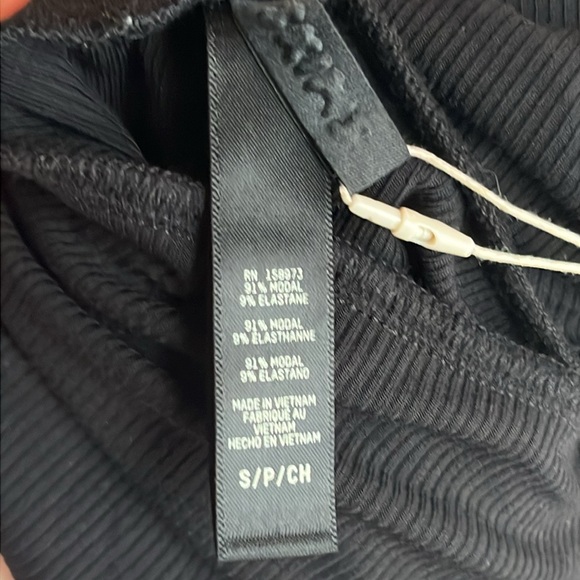 Onyx SKIMS Soft Lounge Foldover Pant Size S NWT - Picture 7 of 8